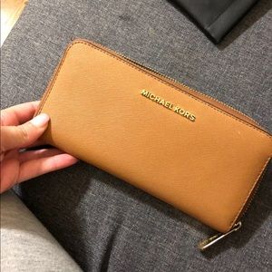 Michael Kors brown wallet